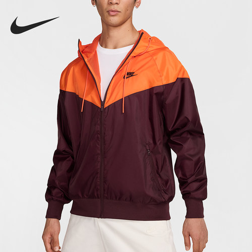 Nike/耐克正品2025秋季款男士连帽拼接运动外套DA0002-652