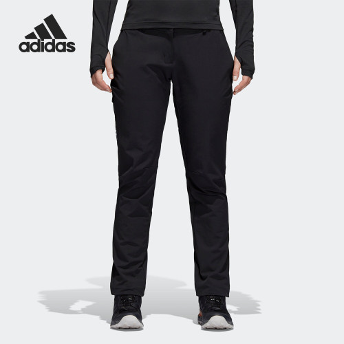 Adidas/阿迪达斯正品 夏季新款女子户外休闲运动长裤 CY9086