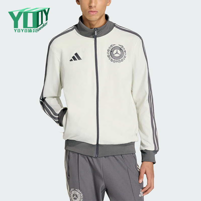 Adidas/阿迪达斯正品2026男士修身立领经典时尚运动外套KE8270