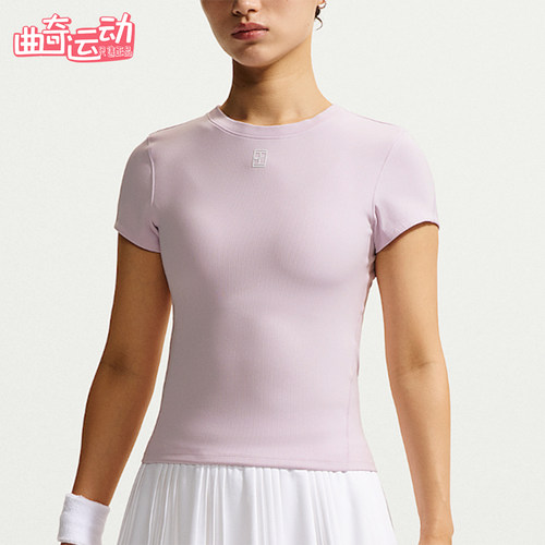 Nike/耐克正品Court Advantage女士修身网球短袖HQ2995-583