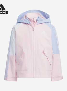 Adidas/阿迪达斯正品冬季新款小童运动休闲二合一外套IA8238