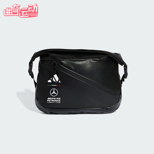 Adidas/阿迪达斯正品新款男女AMG马石油F1车队斜挎包KE6058