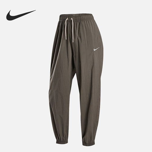 Nike/耐克正品OVERSIZE女士休闲轻薄运动梭织长裤IH0827-126