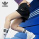 女子透气运动短裤 Adidas 新款 三叶草夏季 IU4843 阿迪达斯正品