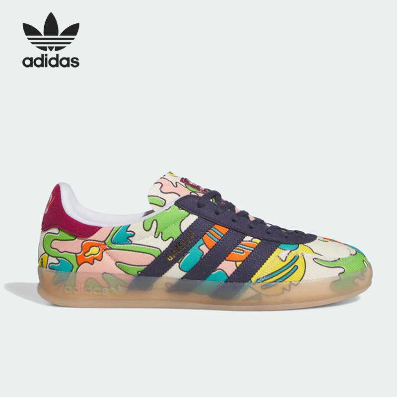 Adidas/阿迪达斯正品三叶草 Gazelle男女透气休闲板鞋IG2849
