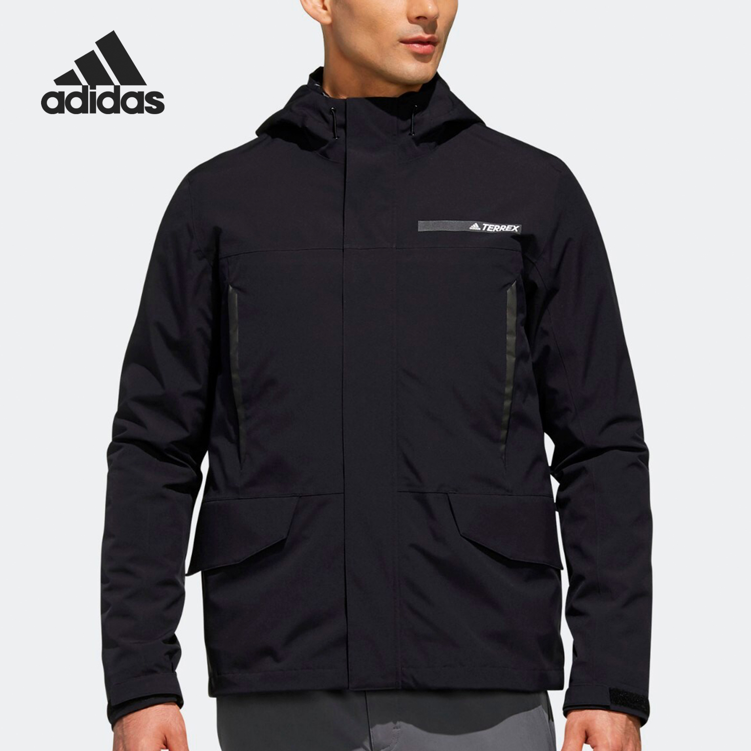 adidas阿迪达斯正品户外羽绒服