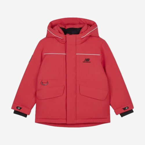 New Balance新百伦正品童字母连帽长袖加厚羽绒服7PD4E063-RD