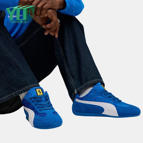 Puma/彪马正品2025秋季款男女系带运动耐磨低帮休闲鞋309077-02