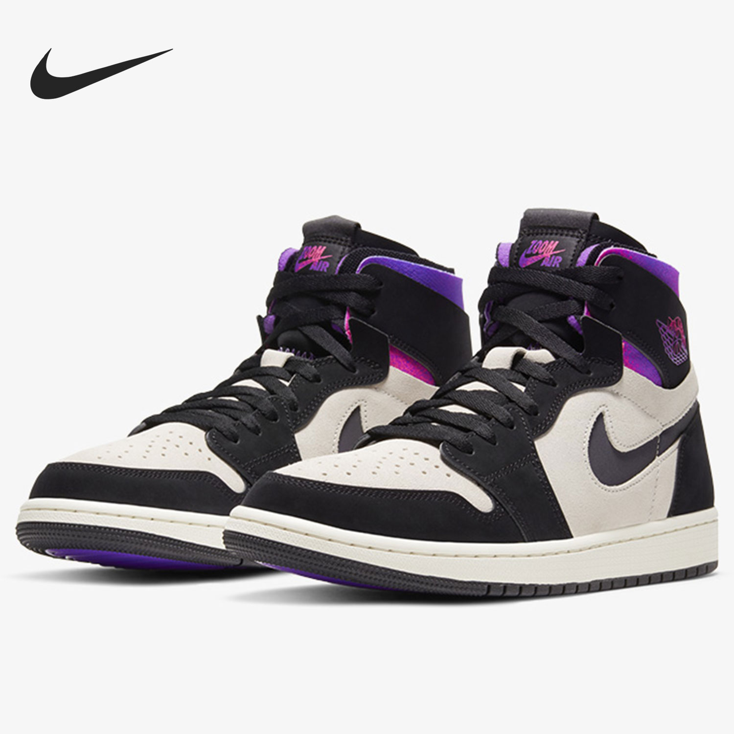 Nike/耐克正品 Air Jordan 1 AJ1 Zoom 男子篮球鞋 DB3610-105