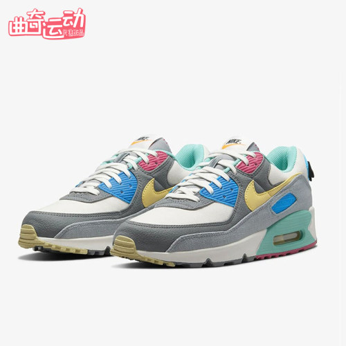 Nike/耐克正品Air Max 90男士运动复古气垫拼接跑步鞋DM8171-001