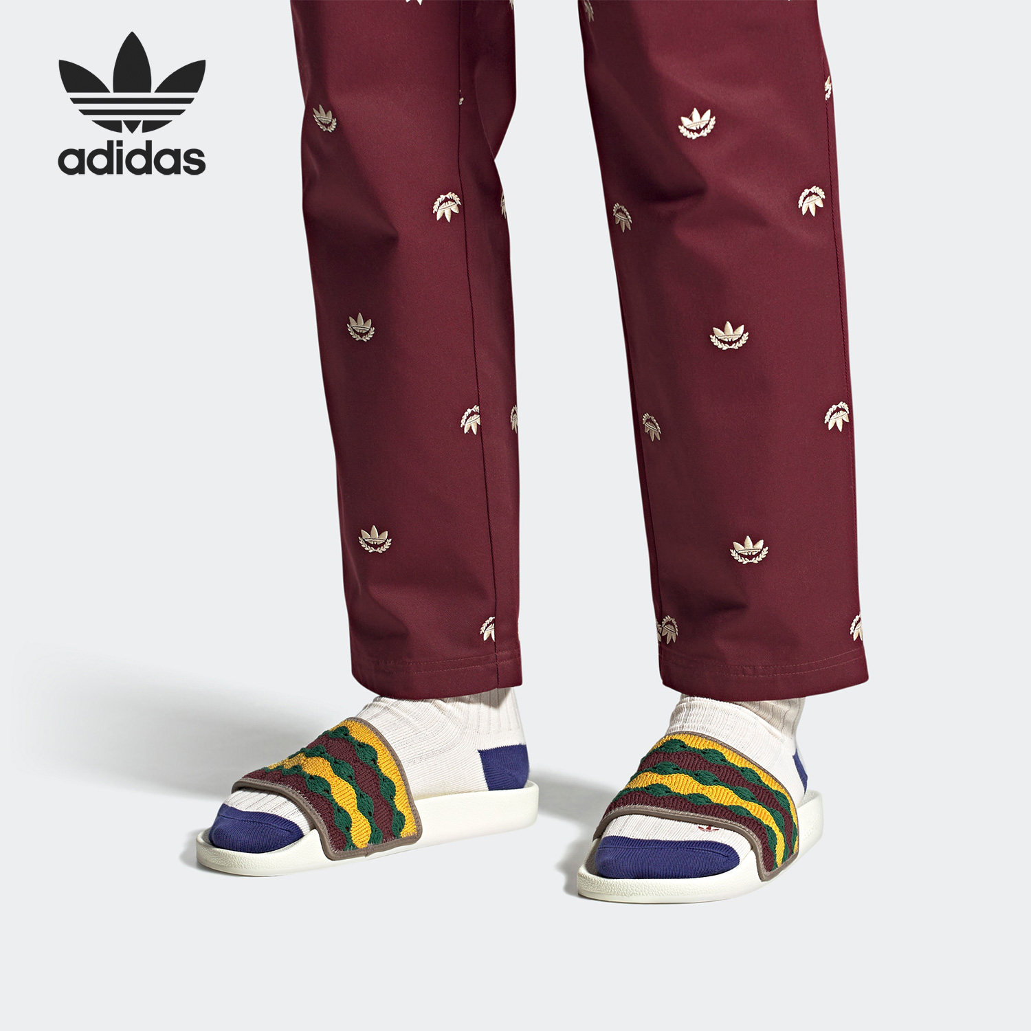 Adidas/阿迪达斯正品ADILETTE SLIDES男女运动运动拖鞋FZ6456图片