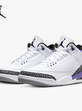 Nike/耐克正品AIR JORDAN3 RETRO男子减震篮球鞋CT8532-105
