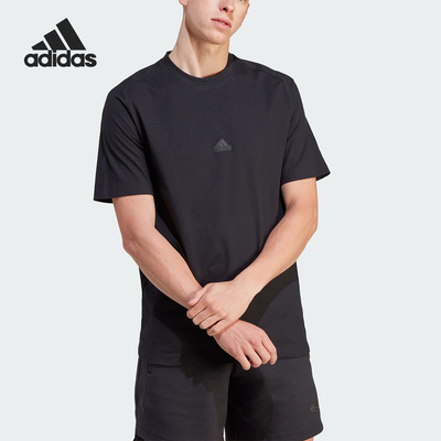 阿迪达斯正品男子短袖T恤