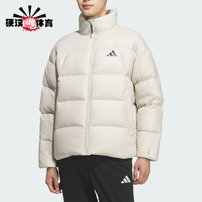 Adidas/阿迪达斯正品冬季男士宽松经典立领保暖运动羽绒服KQ5498