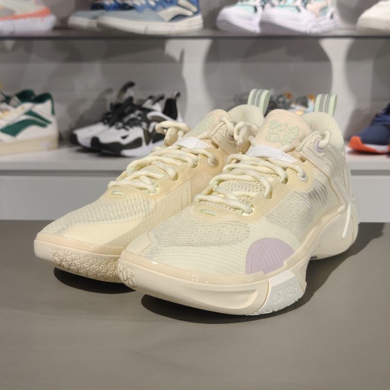 李宁正品韦德 幻影 6男子轻质透气低帮稳定实战篮球鞋ABPV021-2