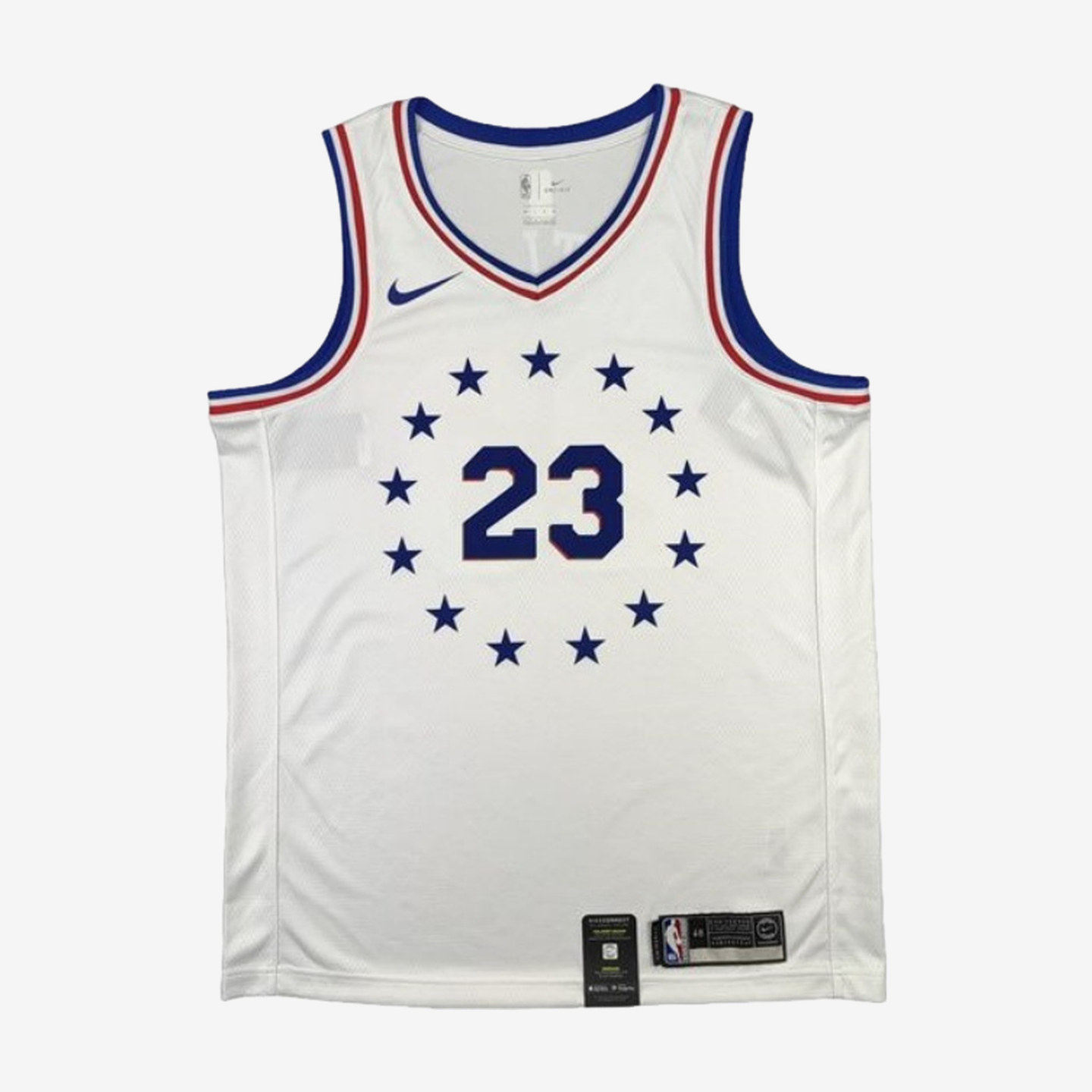 Nike耐克正品BUTLER男NBA费城76人球迷版无袖篮球服BQ1173-104