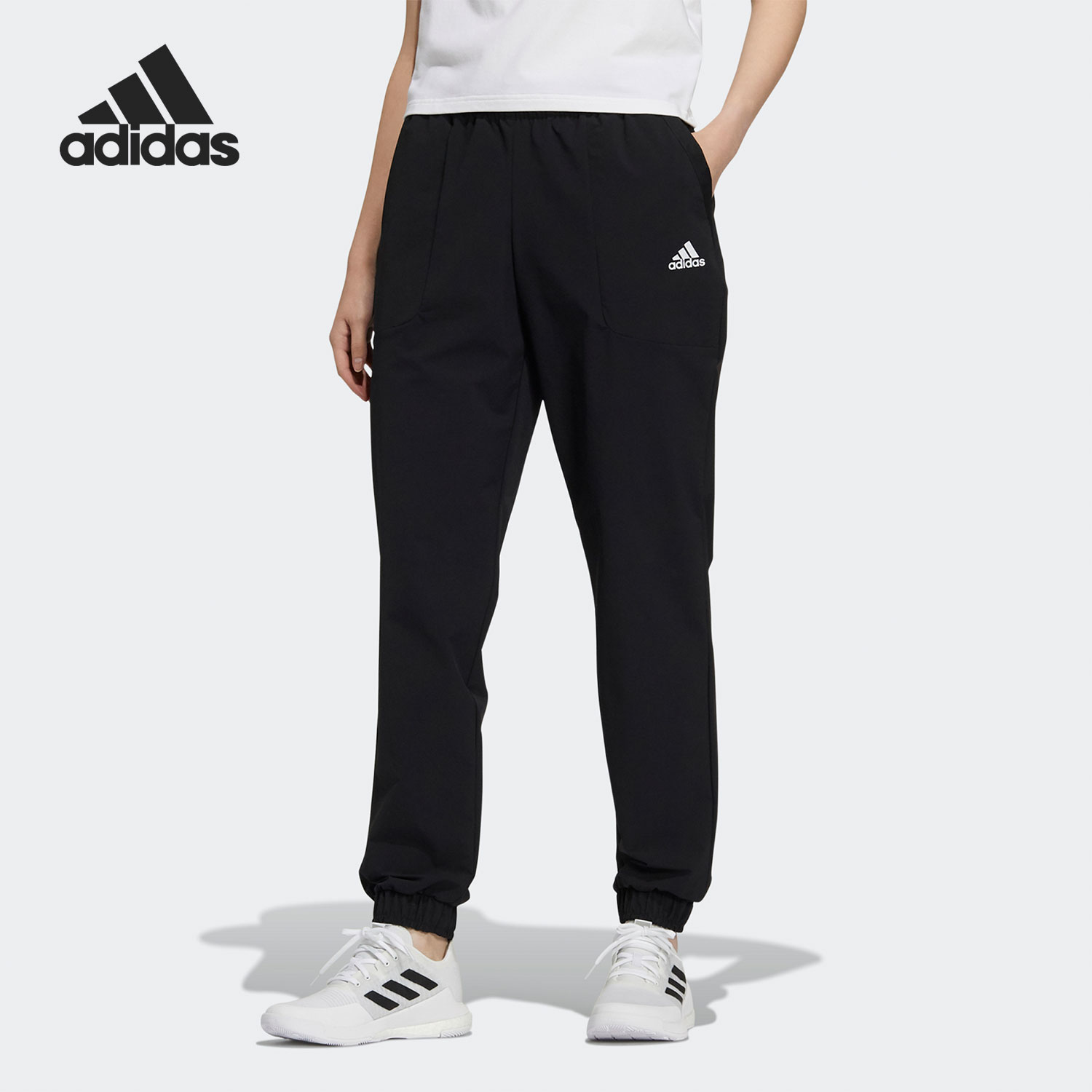 阿迪达斯正品女士长裤