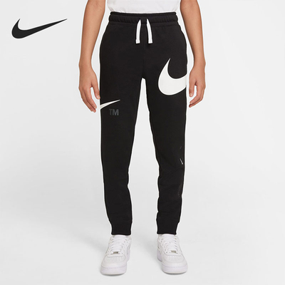 Nike/耐克正品大Logo印花针织运动裤新款儿童长裤D8721-010