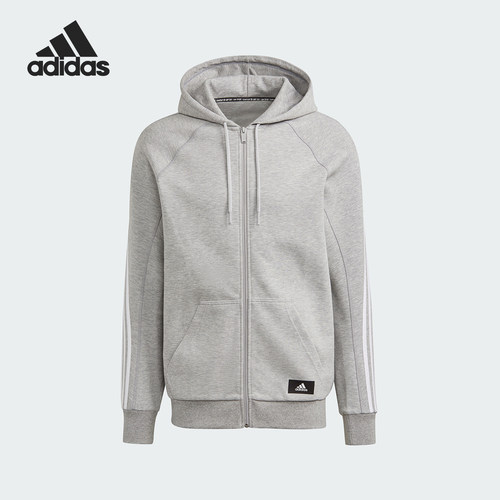 Adidas/阿迪达斯正品 M FI FZ HOOD 男士运动休闲外套GL5679