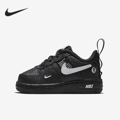 Nike耐克正品Air Force儿童防滑耐磨低帮系带运动鞋AV4273-001