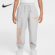 耐克正品 Dri FIT小童梭织运动轻盈束脚长裤 Nike II3019 077