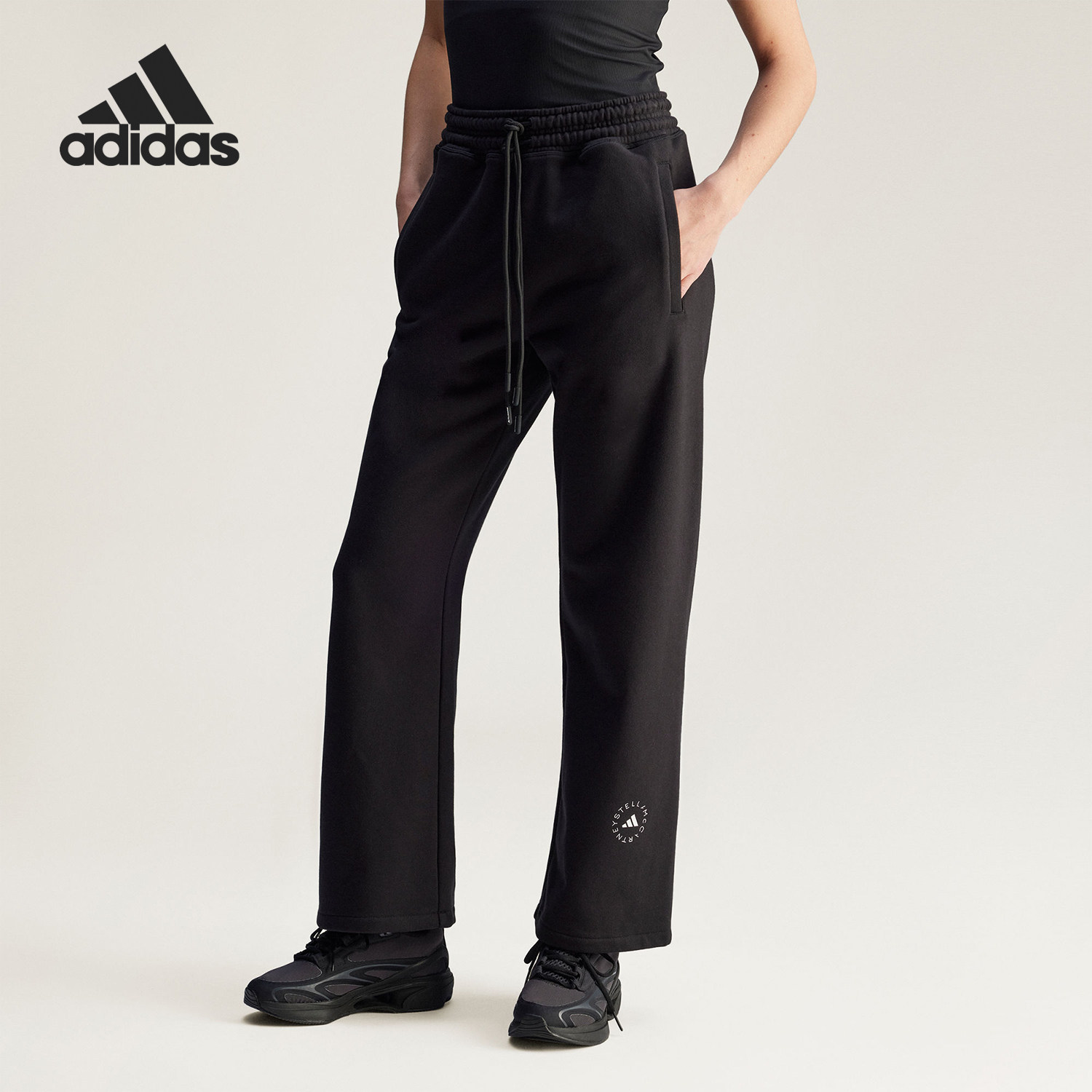 Adidas/阿迪达斯正品ASMC STRAIGHT P女士运动直筒裤JJ0102