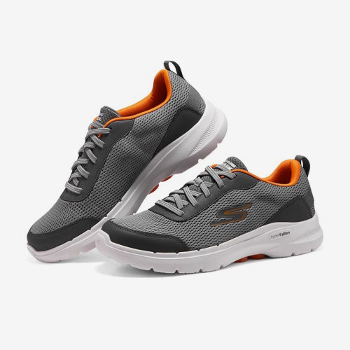 Skechers/斯凯奇正品GO系列WALK 6男子运动休闲透气健步鞋