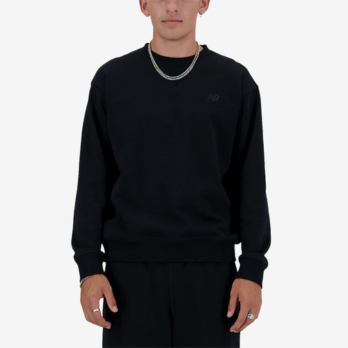 New Balance/NB正品运动男女同款经典休闲卫衣套头衫MT41506-BK