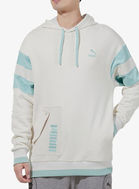Puma/彪马正品男子时尚潮流运动休闲连帽卫衣套头衫534679-93
