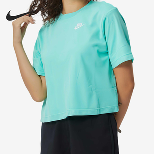 耐克正品 新款 Nike 夏季 349 女士宽松透气圆领短袖 T恤FB8353
