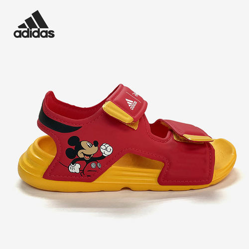 Adidas/阿迪达斯正品当季新款露趾休闲大童运动凉鞋GZ3314