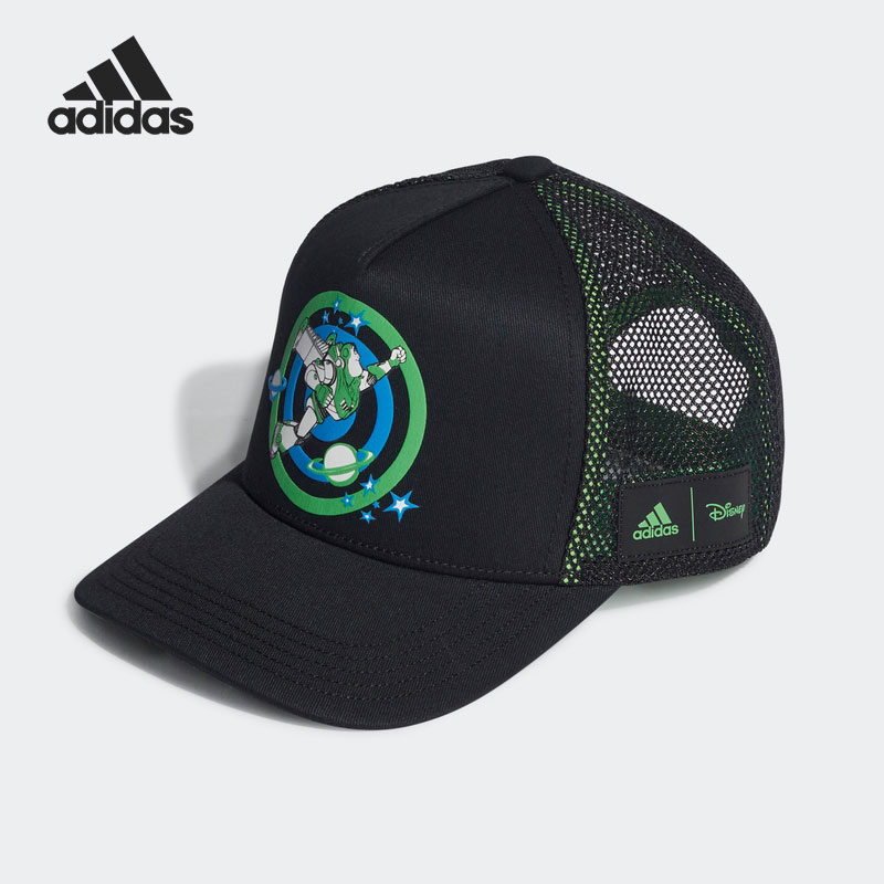 Adidas/阿迪达斯正品迪士尼联名小童运动鸭舌帽棒球帽H44303