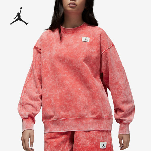 Nike/耐克 正品Air Jordan女子运动休闲宽松卫衣DQ4602-605