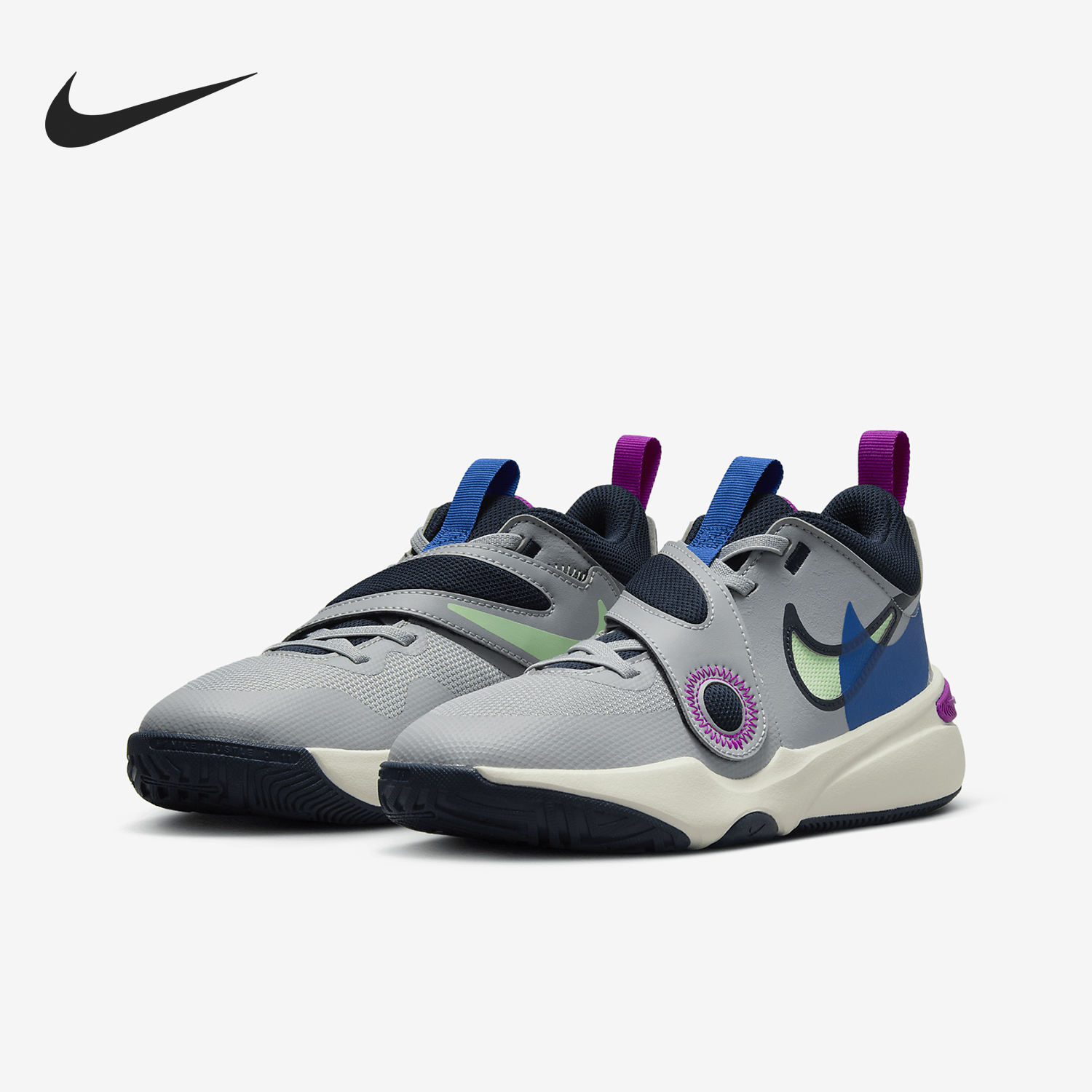 耐克女子大童运动缓震篮球鞋