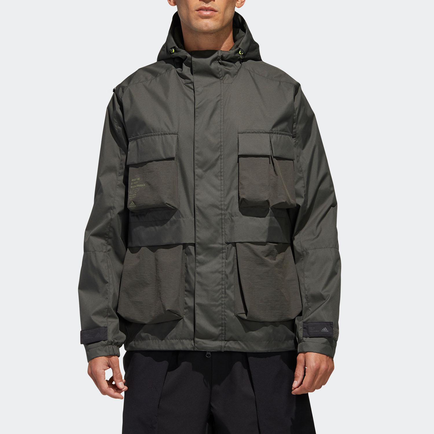 男子运动型格夹克外套