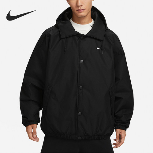 Nike/耐克正品冬季新款男子运动休闲保暖连帽夹克棉服FB7853
