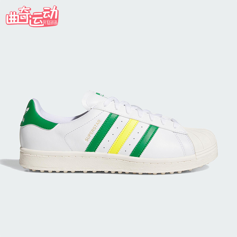 Adidas/阿迪达斯正品三叶草男女同款低帮高尔夫球鞋IH8533