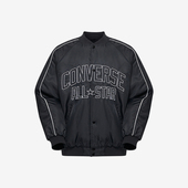 匡威正品 新款 男士 Converse 保暖字母梭织夹克外套10027340 A01