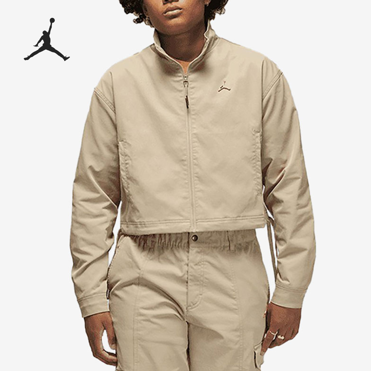 Nike/耐克正品JORDAN女士休闲简约宽松夹克外套DV1382-250