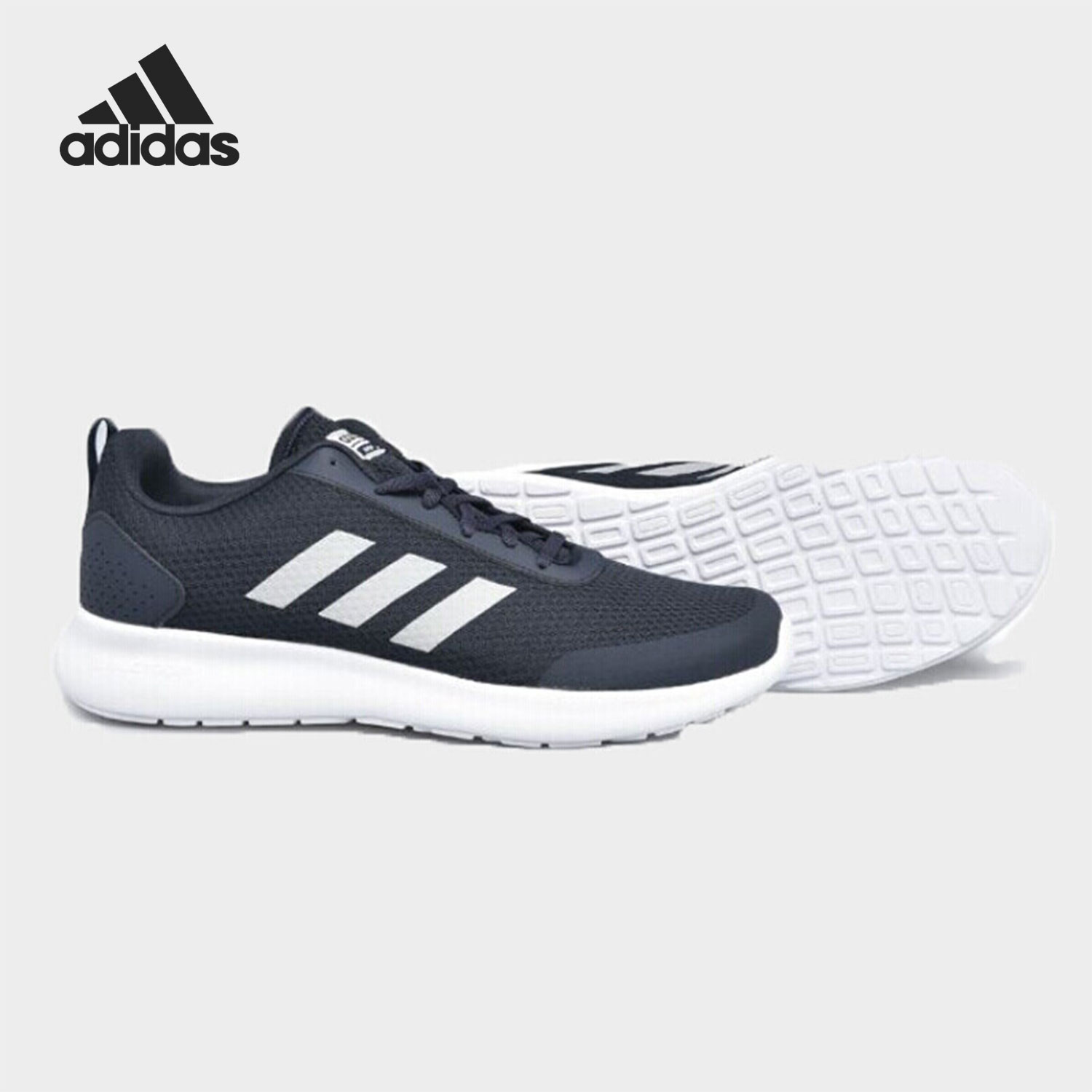Adidas/阿迪达斯正品男女缓震耐磨系带低帮运动跑步鞋 EG3560