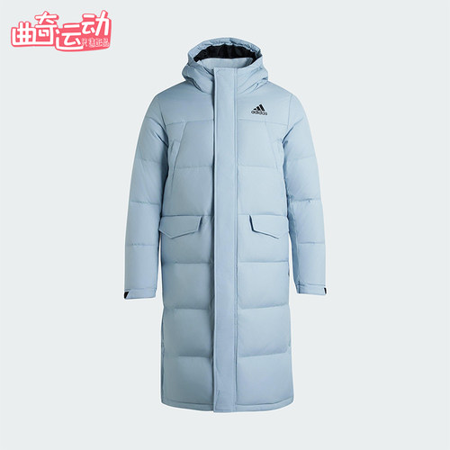 Adidas/阿迪达斯正品V L DOWN PARKA男士长款保暖羽绒服KF6747