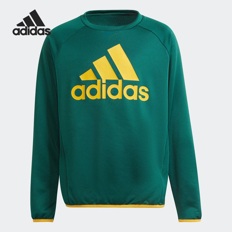 Adidas/阿迪达斯正品当季新款时尚儿童运动套头卫衣GS8893