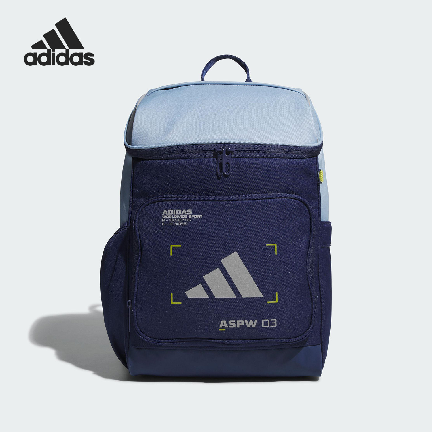 Adidas/阿迪达斯正品TECH BP儿童大容量经典运动双肩背包KC0275