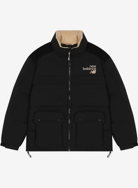 New Balance/NB正品运动男士时尚休闲立领保暖羽绒服AMJ24353-BK