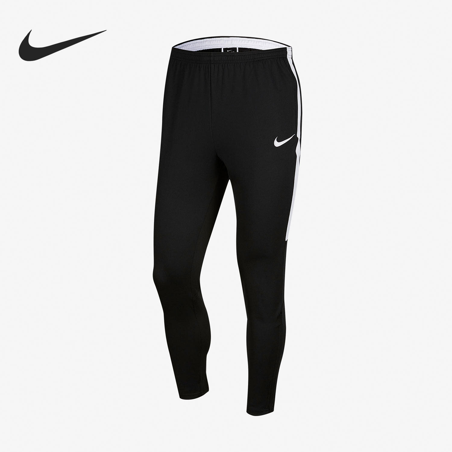Nike/耐克正品男子修身足球训练运动拉链收腿长裤 AT3033-010