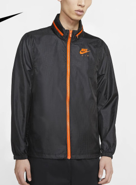 Nike/耐克正品男子防风轻薄连帽训练运动梭织夹克外套 CW4820