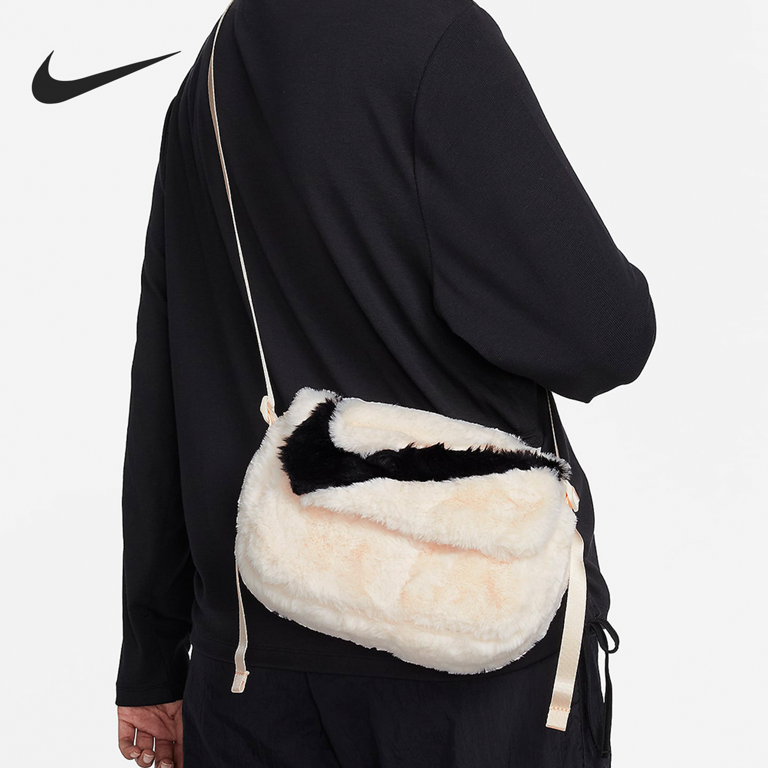 Nike/耐克正品冬季新款男女实用休闲单肩斜挎包FB3048