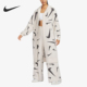 女子长款 新款 宽松针织连帽休闲外套FD4283 耐克正品 Nike