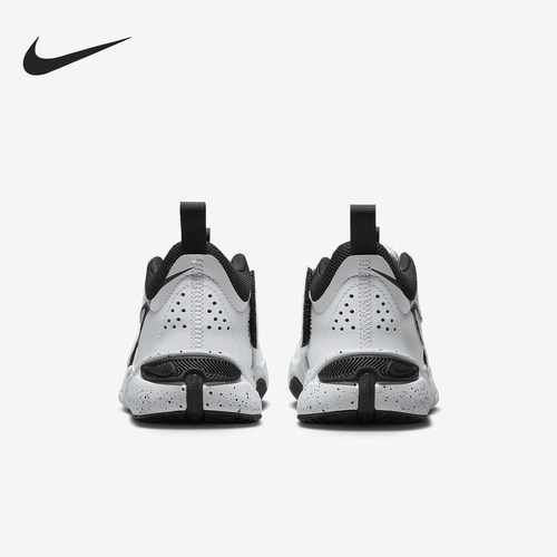 Nike/耐克正品Team Hustle D 11小童魔术贴篮球鞋DV8994-100