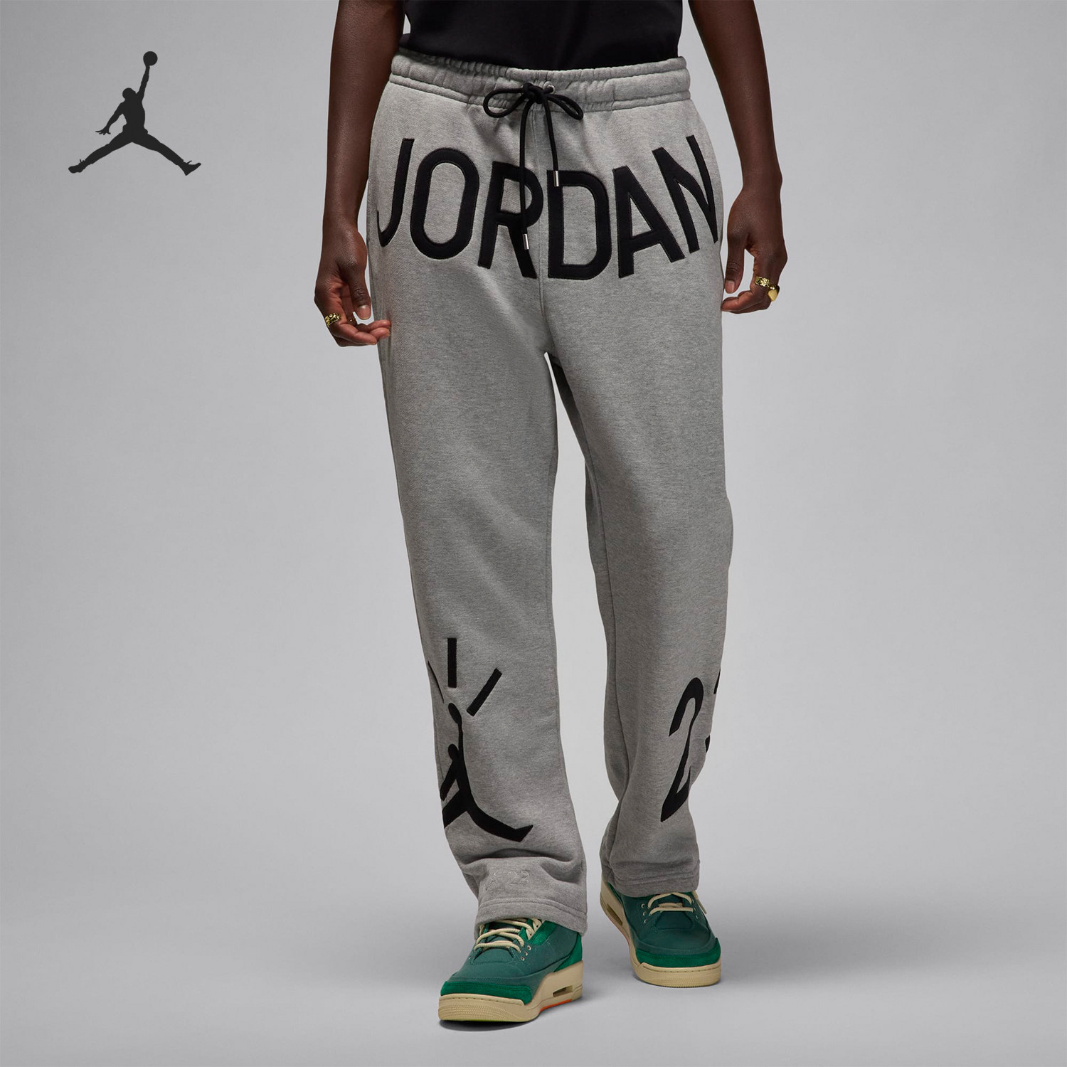 Nike/耐克正品JORDAN男女宽松针织休闲运动长裤FZ7519-063,运动服/休闲服装,运动长裤,淘宝优惠券,粉丝福利购,淘宝优惠卷